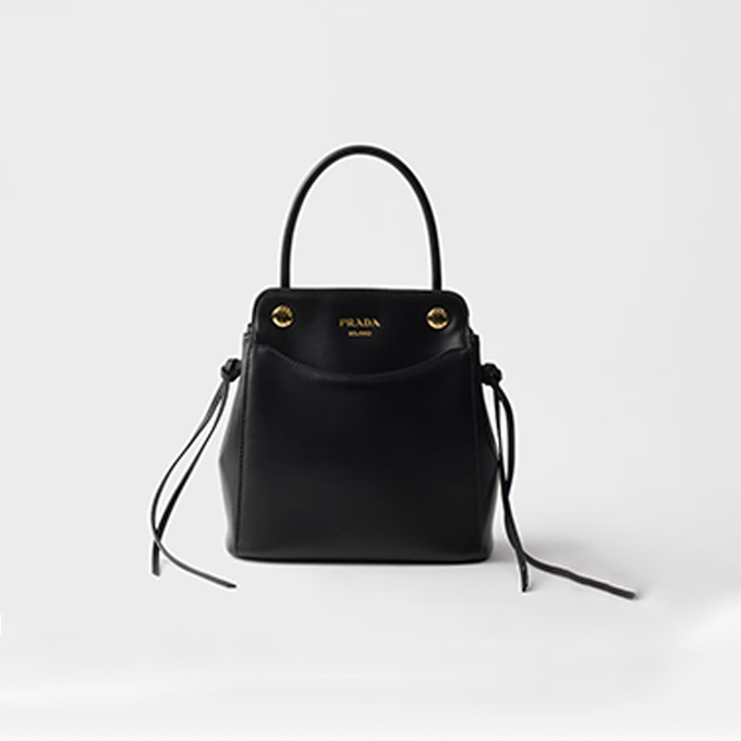 prada carry mini leather handbag #1ba496